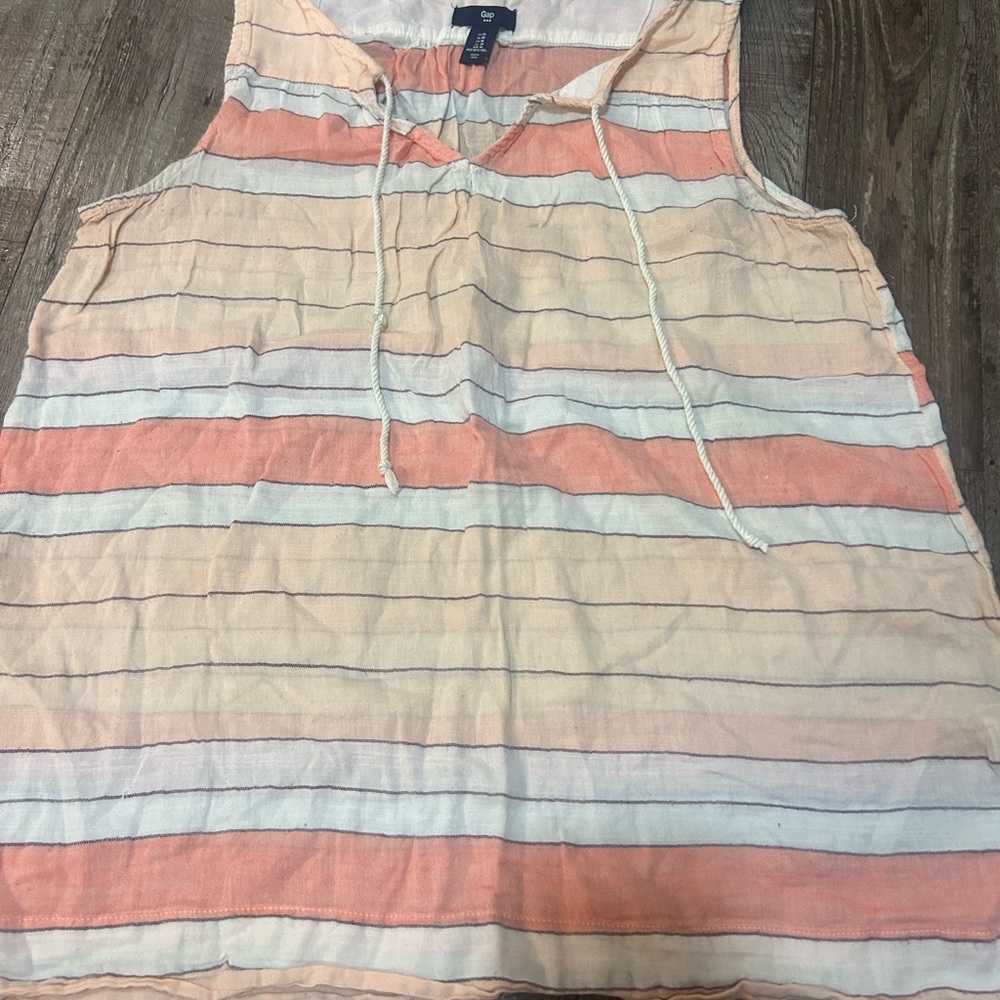 GAP Multicolor Striped Tank Top